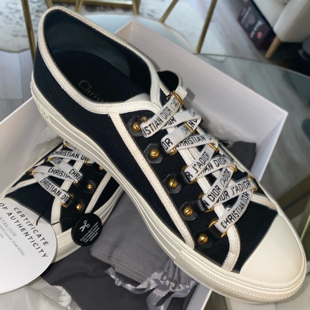 Christian Dior Walk N Dior Sneakers Size 9